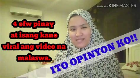 Pinay na nagpatira sa kano .